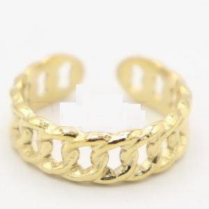 anillo acero ajustable