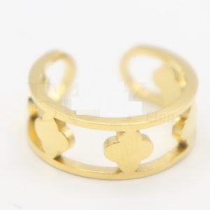 anillo acero ajustable