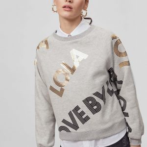 sudadera lola casademunt gris