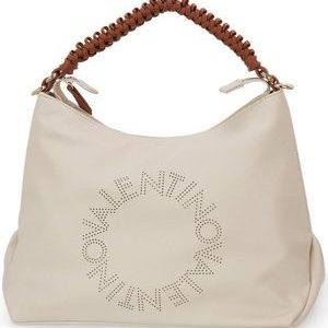 Bolso Shopper Valentino Bags Starfish, Bandolera, Beige