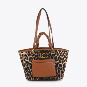 Shopper leopardo y efecto piel lola casademunt